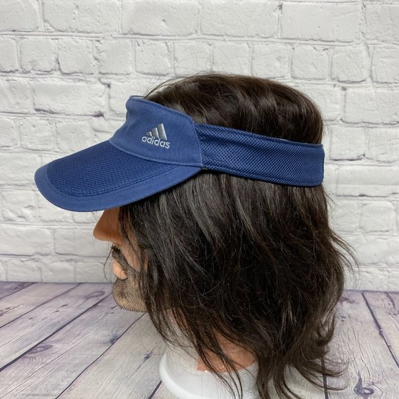 Adidas Golf Hat Women Cap Visor Strap Back Blue One Size Fits All Embroidered - Picture 2 of 10